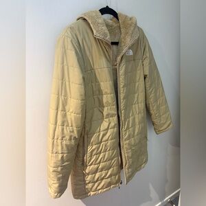 The North Face Tan Quilted Jacket
